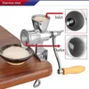 Mills Manual Grain Grinder Hand Crank Grain Mill Stainless Steel Home Kitchen Grinding Tool for Coffee Corn Rice Soybean