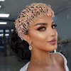 Bridal Wedding Tiara Wide Hair Band Soft Silk Bridal Headwear Crown Rhinestone with Wedding Jewelry Hair Accessories Diamond Brida295I