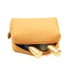 Cosmetic Bags Fabric Texture Bag Women PU Leather Storage Landscape Travel Pouch Makeup Sleeve Fashion Coin Purse