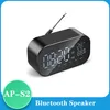 Mini -alto -falante Bluetooth sem fio portátil portátil LCD FM Despertador de Radio Alexo ao ar livre Box289o