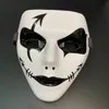 Party Masks selling Halloween props masquerade full face mask hip hop adult handpainted white street dance men 230721