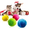 2 Set Magic Roller Ball Toy Dog Cat Automatic Roller Toys Ball med 2 rullande och 8x färgglada omslag Mini Robot Cleaner F240s