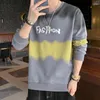 Moletom Masculino Moletom Com Capuz Manga Longa Estilo Coreano Decote O Solto Streetwear Hip Hop Moda Pano Masculino 2023 Roupa de Outono