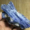Редкий голубой кристалл натуральный кайанит грубая драгоценный камень.