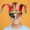 Party Face Masque Sparkling Retro Style Half Face Ultralight Masquerade Party Prop for Halloween Cosplay Photography