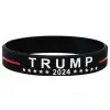 Pulseira de silicone UPS Trump 2024 para festas Keep America Great Pulseira 7,22