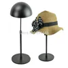 Présentoir de chapeau en métal réglable porte-casquette de chapeau suspendus noir 5PCS224G