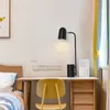 Tafellampen Nordic Home Deco Voor De Slaapkamer Minimalistisch Zwart/Wit Lichtpunt Led-verlichting Bedlampje Studeerkamer Bureau