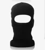 Großhandel Winter warme Radfahren Maske stricken Vollgesichtsabdeckung Outdoor-Sport Skifahren Skimasken Balaclava Hut winddichte ein Loch Acrylfasern Beanie Hauben