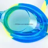 Water Sports Anti-fog Swimming Goggles Child UV Protection Swim goggle Silicone Adjustable Colorful Kids diving protective Leisure Glasses gift