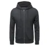 Men s hoodies tröjor högkvalitativa mode zip män retro harjuku fast färgjacka street upp hoodie casual lös tröja kläder 230721