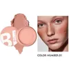 Podświetlanie cieczy podświetlacze Rouge Matte Blush Pearl Light Blush Stick, wiele Style Wybierz, obsługuje niestandardowe logo