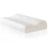 Whole High Quality Bamboo Fiber Pillow Slow Rebound Memory Foam Pillow Health Care Memory Foam Pillow Massager Travesseiro Alm194M