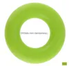 7cm Diameter Sterkte rubberen Handgreep Ring Muscle Power Training Rubber Ring Sporter Gym Expander Grijper Vinger Ring