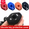 Novo Silicon Car Remote Key Case Holder Cover Protector para BMW X3 X5 Z3 Z4 3 5 7 Series E38 E39 E46 E83 1998-2005 Key Acessórios atacado