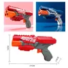 Sabbia gioca acqua divertimento armi di proiettili morbidi pistole giocattolo foro vuoto spoadro dardo aria di sicurezza pistole a proiettile morbido darts soft kids kids -rohot shoot game 230721