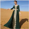 Ubranie etniczne Ramadan Eid Chifon Abaya Dubai Turcja Islam Muzułmańska Długa sukienka Abayas dla kobiet Caftan Marocain de Soiree Femme Musulmane 230721