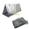 outdoor first aid tent emergency shelter warm survival blanket shelter tent sunproof pe aluminium coating shelters tents camp climbing pads