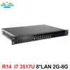PARTAKER R14 ROS 8 Intel 82574L 기가비트 이더넷 네트워킹 산업 인텔이있는 I7 3517U PFSense OS253U