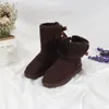 Botas de neve sapatos infantis bota quente de bebê meninos meninas botas de inverno botas de inverno australianas para crianças sapatos quentes ao ar livre