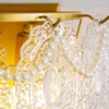 Wandlamp glas kristallen licht luxe led voor gang gangpad slaapkamer loft decor sconce retro interieur armaturen