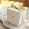 Kissen neue europäische einfache Atmosphäre weiße Würfel Süßkisten Hochzeitsfeier geben Geschenkverpackungskasten Baby gezeigt Geschenke Geschenke