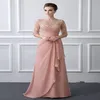 Beading Mother Of The Bride Dress With Sheer Sleeves Pastels Wedding Guest Gowns Plus Size Mothers Dresses Party Evening210A