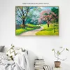 Craft Gatyztory Diy Painting by Numbers Landschap Tree Oil Painting Home Decor Handharded canvas Drawing cadeau