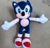 Cartoon Character Super Hedgehog Plush Doll Peluche de Sonic fyllda leksak mjuka barns presentanpassade igelkott peluches fylld leksak