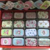 32 Piece Lot Vintage Cartoon Tin Box 5 5 4 2 5CM Candy Pill Chutty Mini Storage House Decoration Collectables Display C0116276U