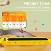 Novidade jogos otamatone instrumento musical eletrônico japonês para crianças sintetizador tomatone girino elétrico kawaii kid kalimba piano brinquedo 230721