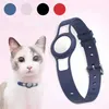 Katzenhalsbänder führen Haustierhalsband für Airtags Anti-Verlust-Hülsen-Handgelenkband Outdoor Park Dog Location Tracking Ersatzarmband C280o