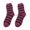 Männer Frottee warme Socken Herbst Winter Dicke Casual Mann Streifen Socken Winter Warme Handtuch Socken Flauschige Kurze Fuzzy Männliche Boden Schneesocke