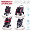 Carrello per animali domestici per esterni Carrello per cani e gatti Copertura per passeggino Pioggia per tutti i tipi di mobili per letti e carrelli257B