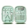 Nail Art Kits Professional Personal Care Tool Stainless Steel Scissor Cutter SetPedicure Manicure Kit With PP Case