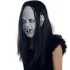 Party Masks Horror Halloween Witch Mask Masquerade Rubber Latex Ghost Sadako Grudge Hedging Black Zombie 230721