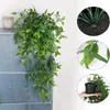 Decorative Flowers Artificial Ivy Plants Plastic Leaf With Pots Wedding Christmas Decoration For Home Living Room Wall Hanging DIY Pography