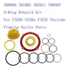 Sacos de armazenamento 500866 501001 402011 500407 Kit de reconstrução de O-ring para F350S F250S F325C Paslode Framing Nailer Parts