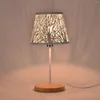 Lamp Holders Small Shade Clip On Bulb Barrel Metal Lampshade With Pattern Of Trees For Table Chandelier Wall Black