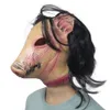 Party Masken Horror Saw Cry Schweinekopf Maske Cosplay Blutiger Dämon Killer Tier Helm Halloween Karneval Nachtclub Kostüm Requisiten 230721