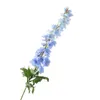 Flores decorativas 1 pieza hermosa flor artificial suave decoración del hogar ligero DIY falso Delphinium