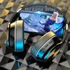 Wireless Headphon Bluetooth över Eer Blue Tooth 5.0 Hörlur för PC Stereo Headset Earphone med Mic Support TF-kort FM