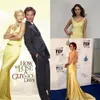 Kate Hudson Vestidos de noite de celebridades em ouro amarelo em Como perder um homem em 10 dias nos filmes Vestidos de festa de celebridades199h
