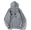 Designerkläder Mens Hoodies Sweatshirts Hoodie Gallery Depts Depts Gary Painted Graffiti använde Letters Tryckt Loose Casual Fashion Men and Women