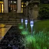 Solar Lawn Light Plunging Cone Ground Spike Lamp Plug Corrosion Resistant Villa Yard Home Landscape
