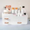 Caixas de armazenamento Organizador de maquiagem impermeável para todos os cosméticos Caixa de organizador