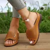 Tofflor 2023 Trend Women Flats Beach Sandals Summer Casual Shoes Designer Wedges Flip Flops Walking Ladies Slide