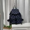 Flap Drawcord backpacks Large Capacity Travel Bag Korean Nylon Cloth Light Leisure Backpack Women 230615