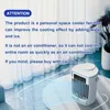 1pc Portable USB 4-in-1 Air Cooler Fan, 3 Speeds, Mini Evaporative Air Cooler Fan, Small Humidifier And Cooling Fan, Portable AC With Filter, Suitable For Bedroom
