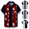 Мужские повседневные рубашки боди короткие комбинезоны Лето Лето в паре с модной бейсбольной рубашкой для рукава Т для мужчин